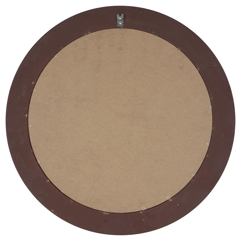 Fen Wall Mirror - Convex Wooden - Round - 102cm x 102cm