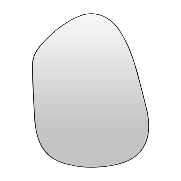 Sabina Wall Mirror - Bronze Metal - Abstract - 50.7cm x 68.5cm