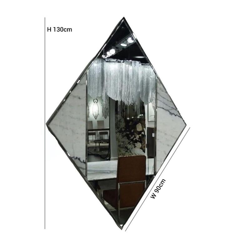 Diamond Wall Mirror - Marble - Variation Available