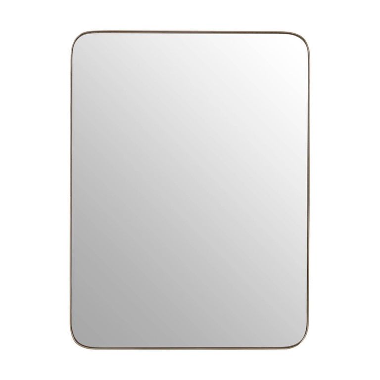 Midas Wall Mirror - Elm Wood - Italian