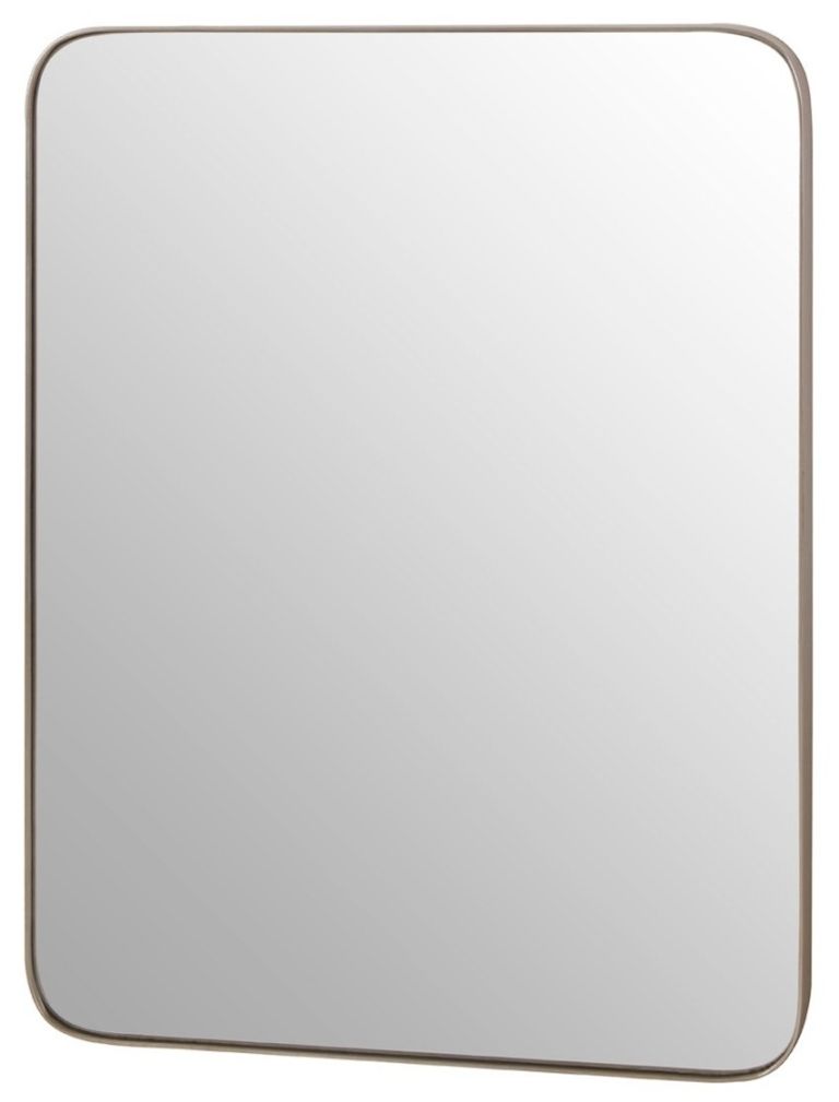 Midas Wall Mirror - Elm Wood - Italian