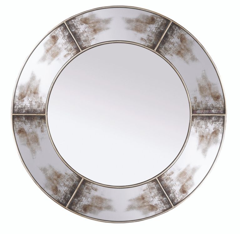 Zahra Wall Mirror - Champagne - Round - Dia 100cm