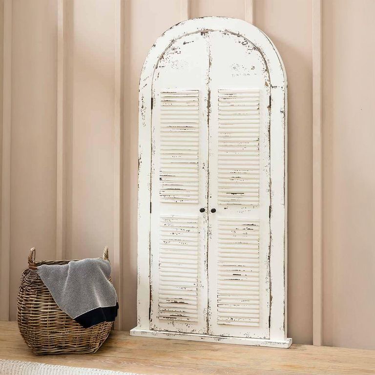 Minstead Mirror Antique White