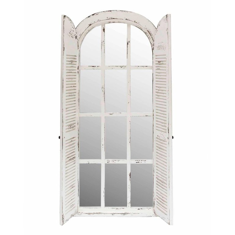 Minstead Mirror Antique White