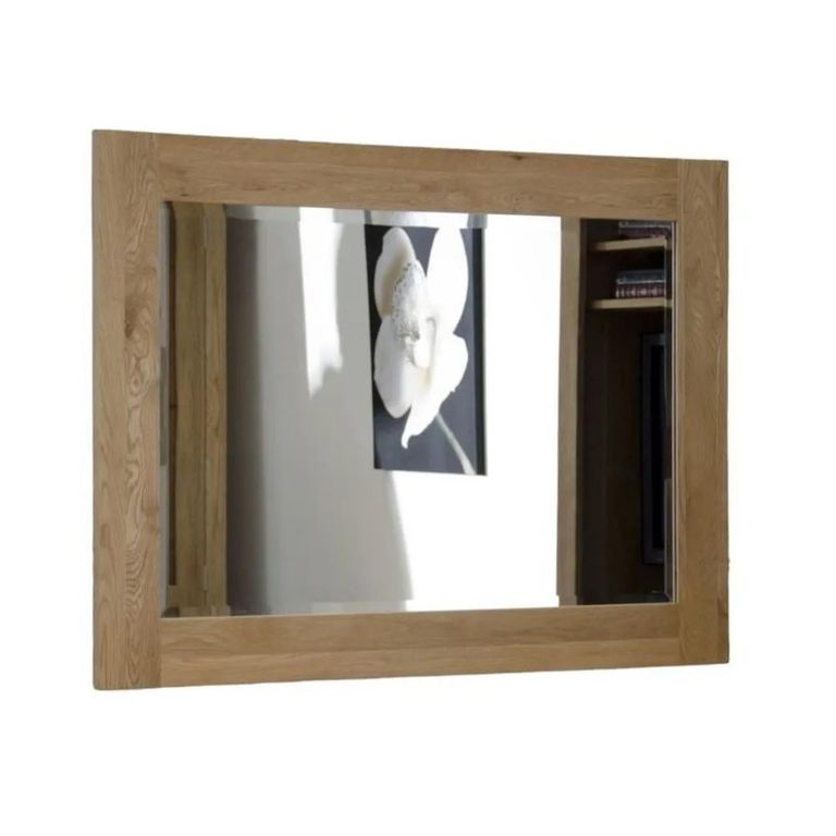 Opus Wall Mirror - Large - 75cm x 150cm - Oak