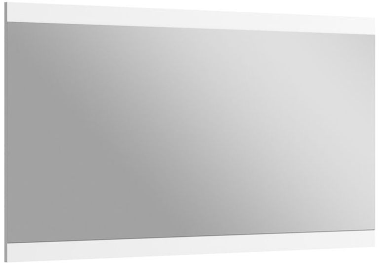 Modern Treviso Wall Mirror - White