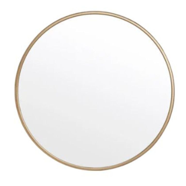 Curlew Metal Round Wall Mirror