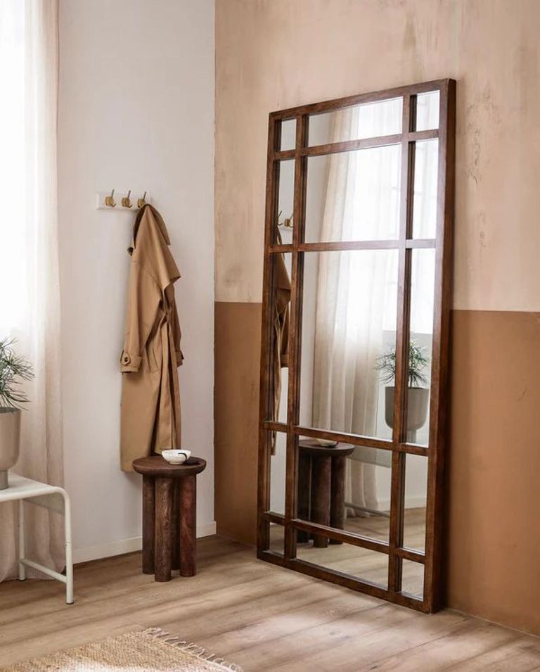 Spirit Brass Standing  Mirror
