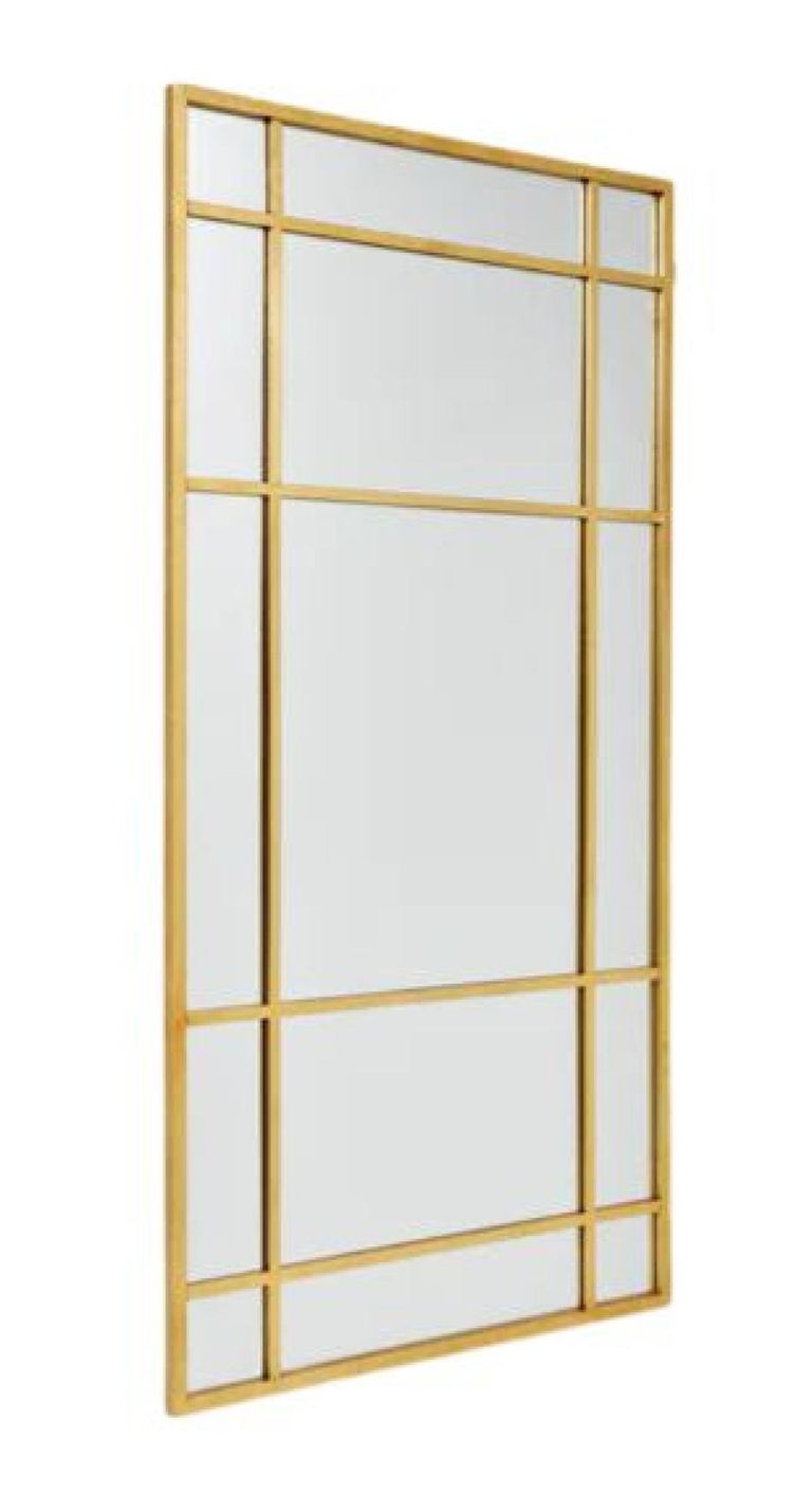 Spirit Gold Metal Standing Mirror