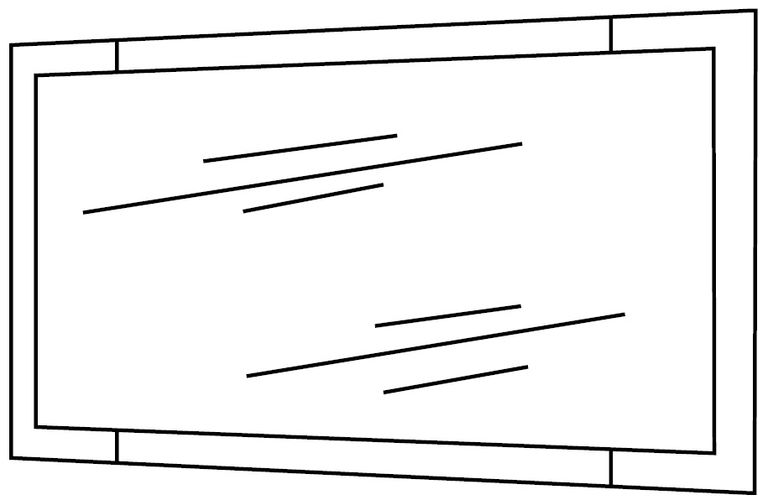 Naro Grey Wall Mirror