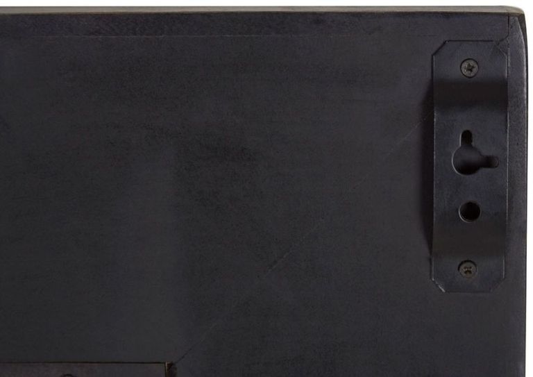 Saira Wall Mirror - Carved - Square - Mango Wood