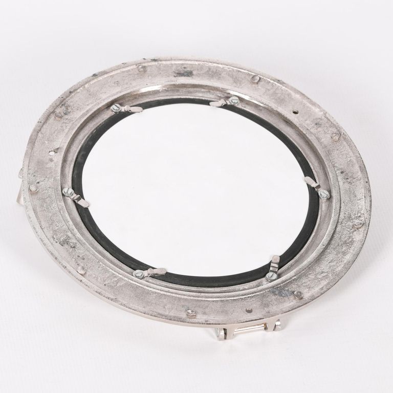 Port Hole Mirror - Silver - Round - 38.5cm x 38.5cm