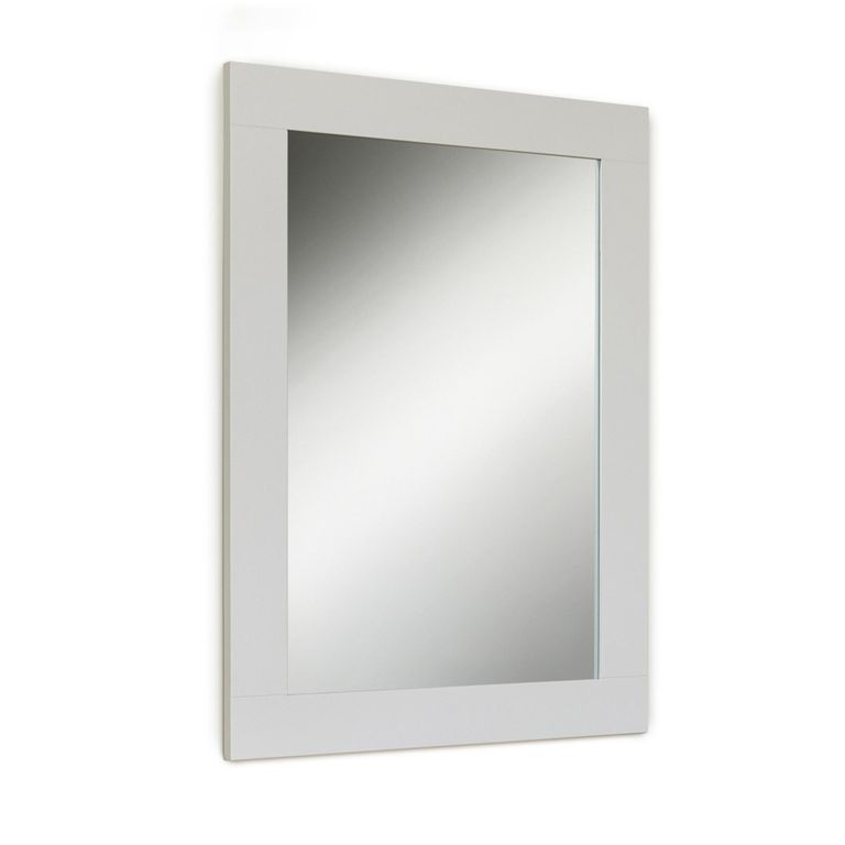 Signature Grey Painted Wall Mirror - Rectangular - 81cm x 111cm