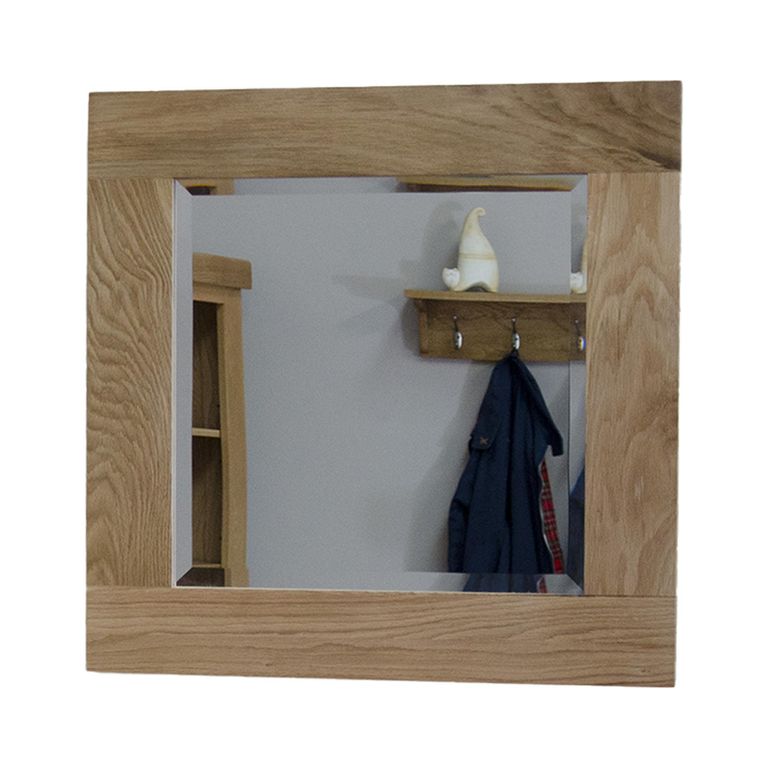 Lyon Wall Mirror - Square - Oak