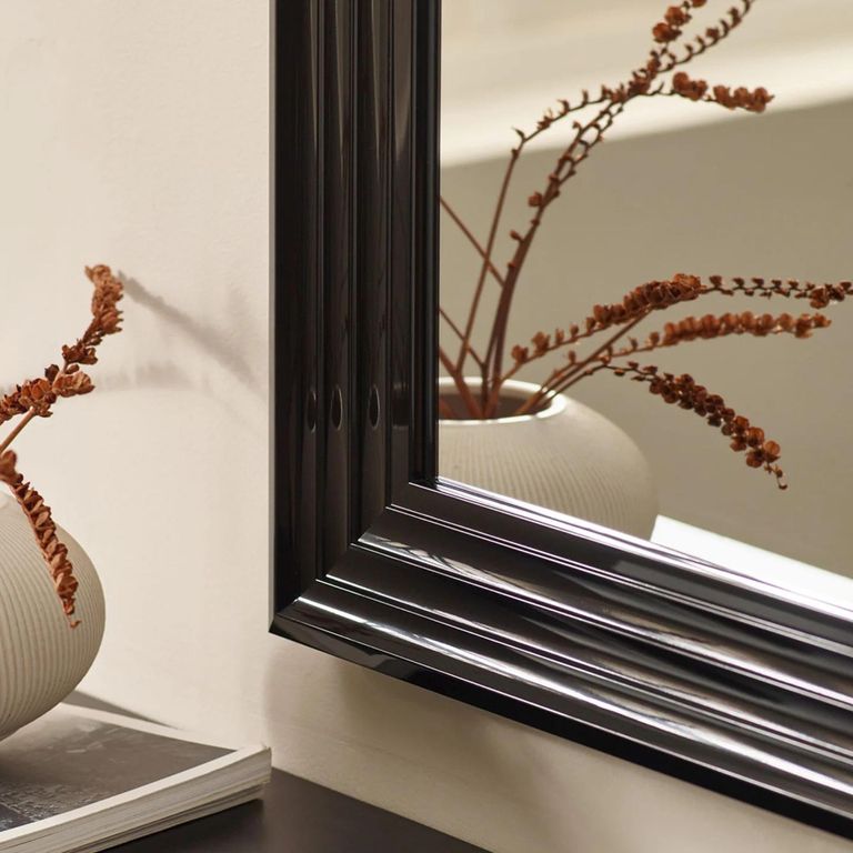 Tokyo Wall Mirror - Rectangular - Small - Black - 65cm x 85cm