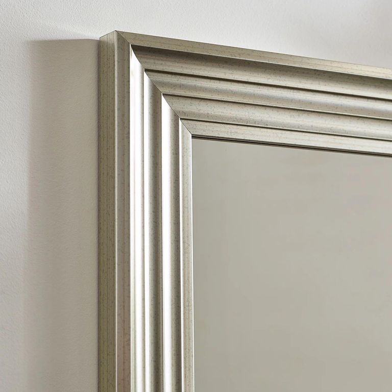Tokyo Wall Mirror - Rectangular - Small - Pewter - 65cm x 85cm