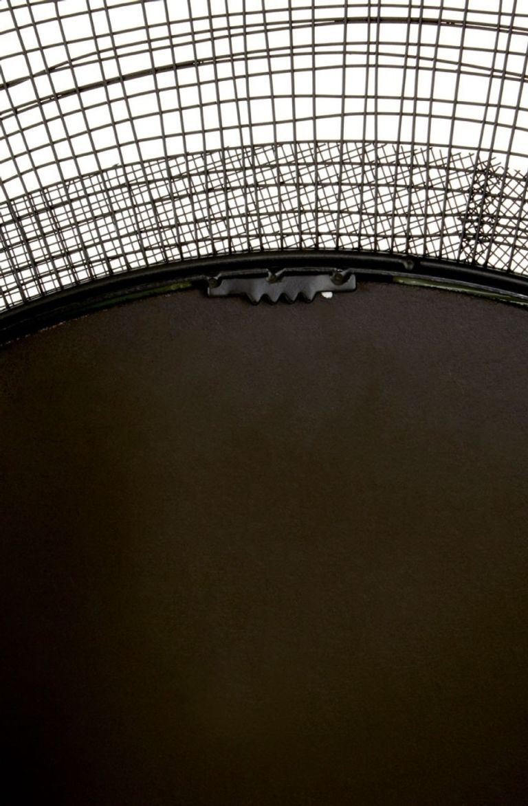 Trento Wall Mirror - Black Circular