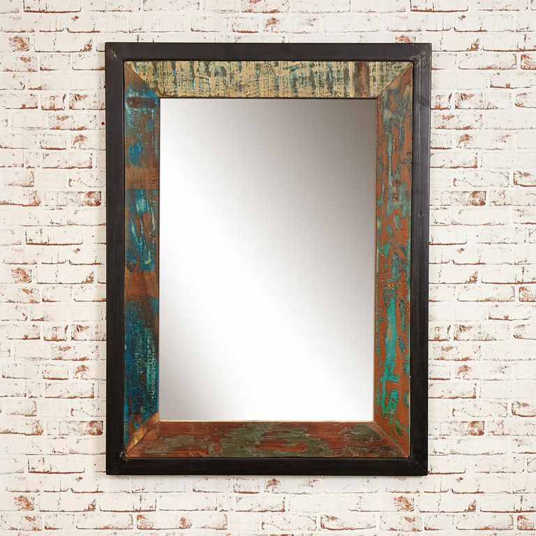 Urban Chic Reclaimed Wall Mirror - Rectangular - 55cm x 150cm