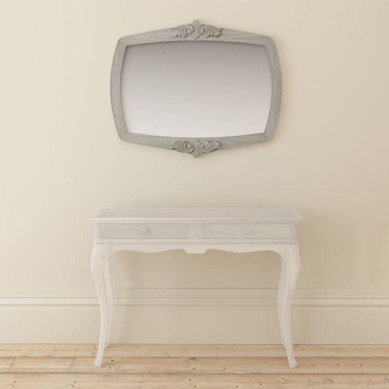 Camille Wall Mirror - Grey Oak
