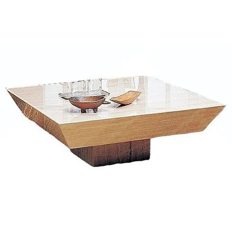 Roma Occasional Table - Angled Edge - Marble - Variation Available