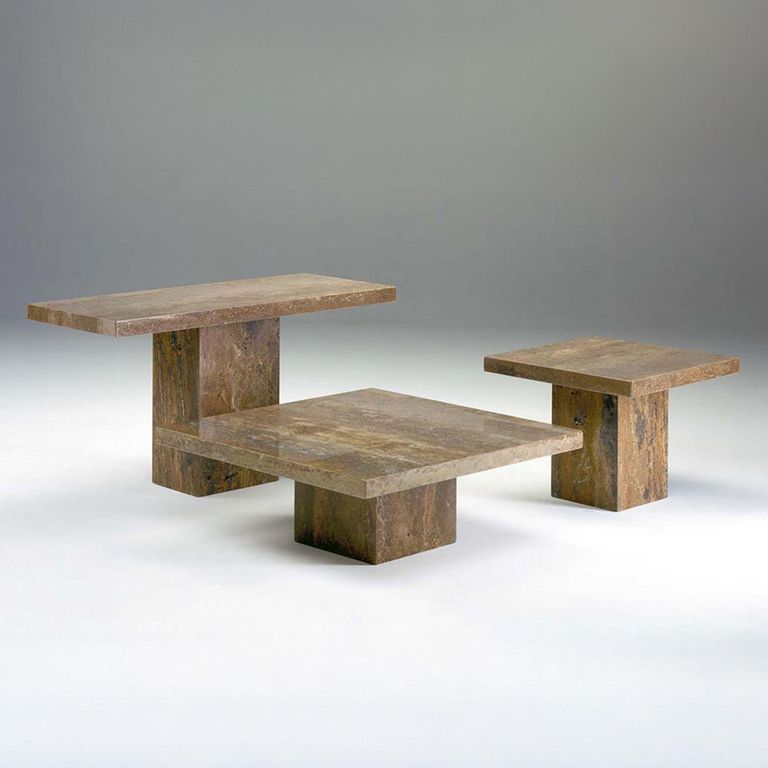 Roma Occasional Table - Boxed Edge - Marble - Variation Available