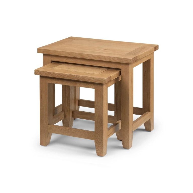 Astoria Oak Nest of Tables - Set of 2