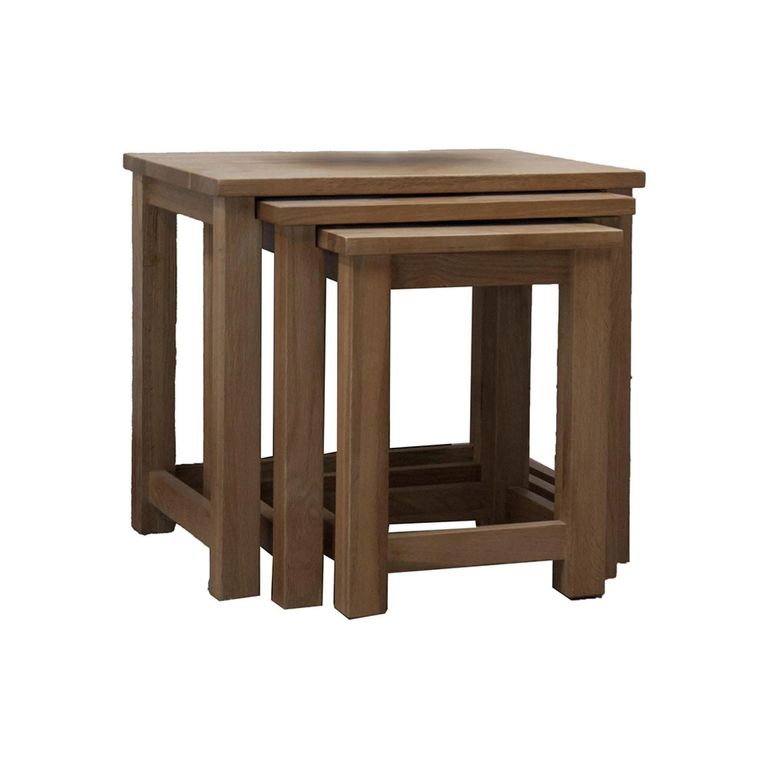Opus Nest of Tables - Set of 3 - Oak