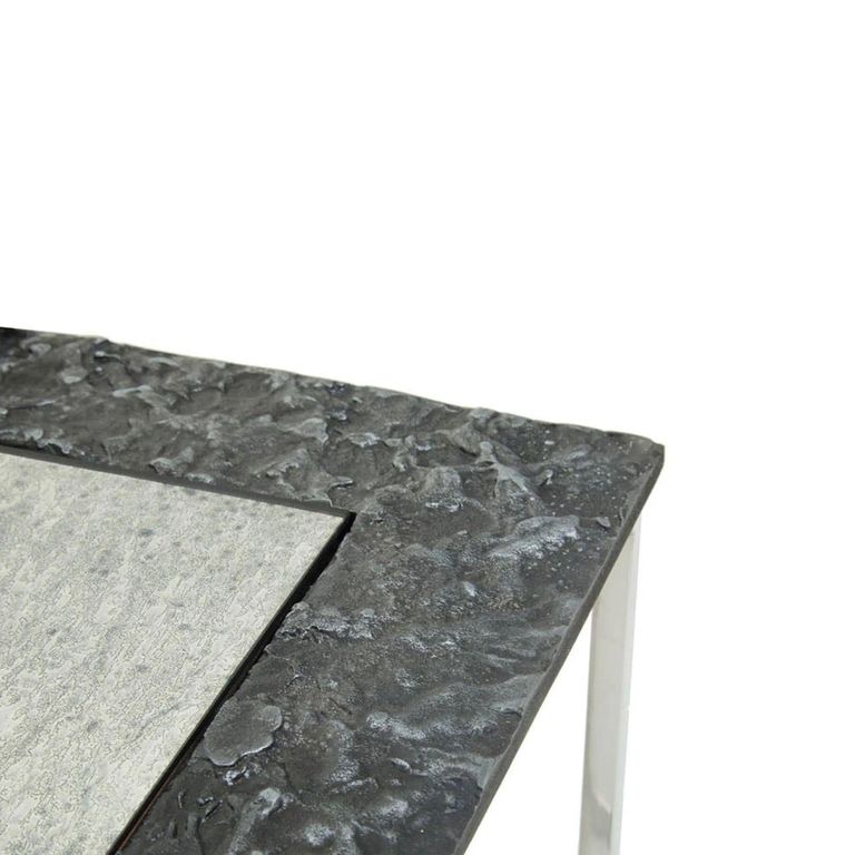 Akola Nest of 3 Tables - Square - Silver