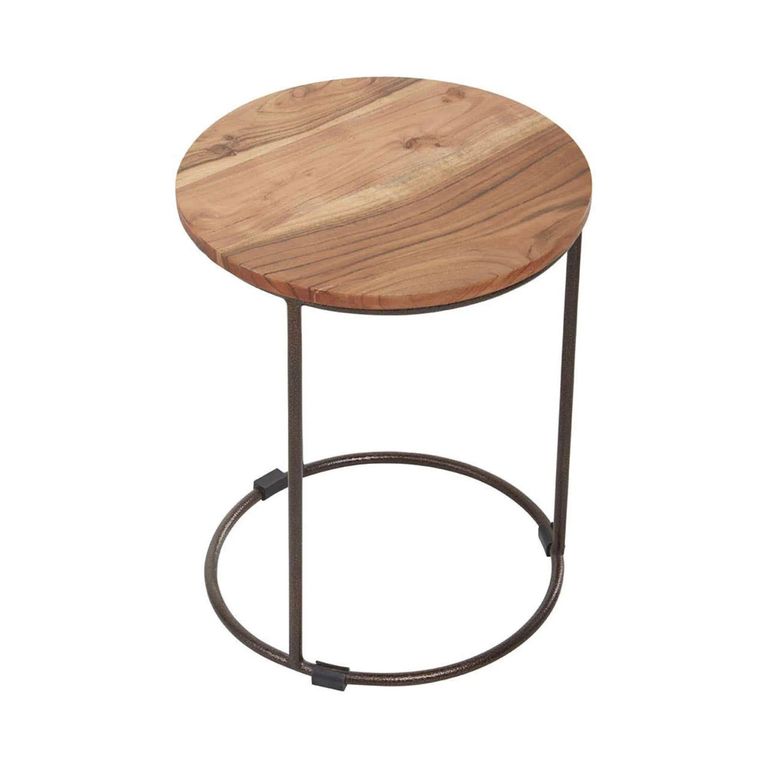 Boho Nest of 3 Tables - Round - Acacia Wood