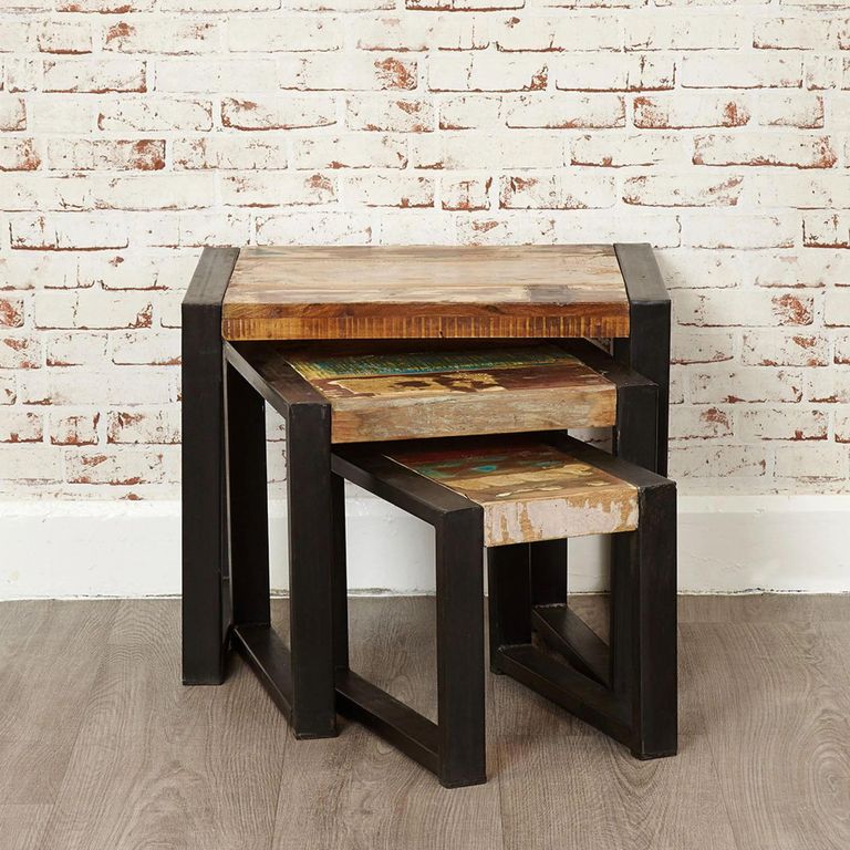 Urban Chic Reclaimed Nest of Tables