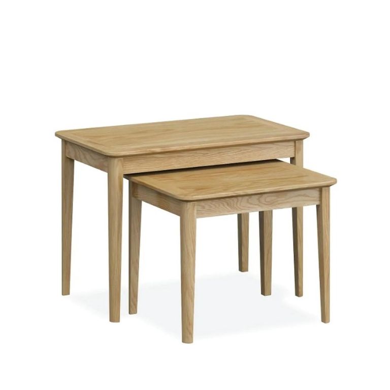 Bath Nest of Tables - Set of 2 - Oak