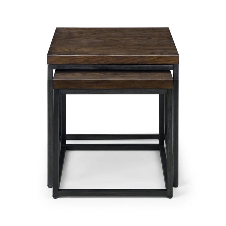 Brooklyn Nest of Tables - Set of 2 - Dark Oak