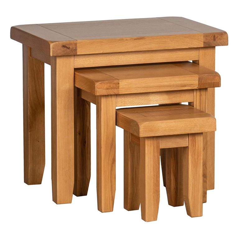 Somer Nest of Tables - Set of 3 - Oak