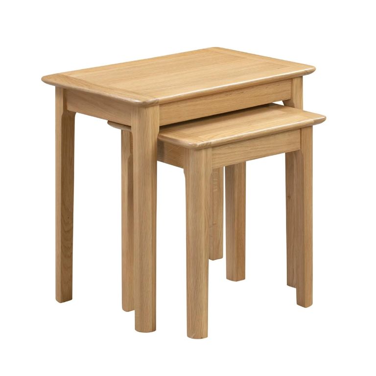 Cotswold Nest of Tables - Set of 2 - Oak
