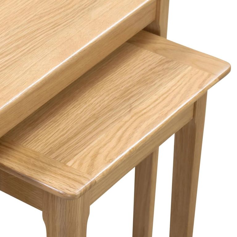 Cotswold Nest of Tables - Set of 2 - Oak