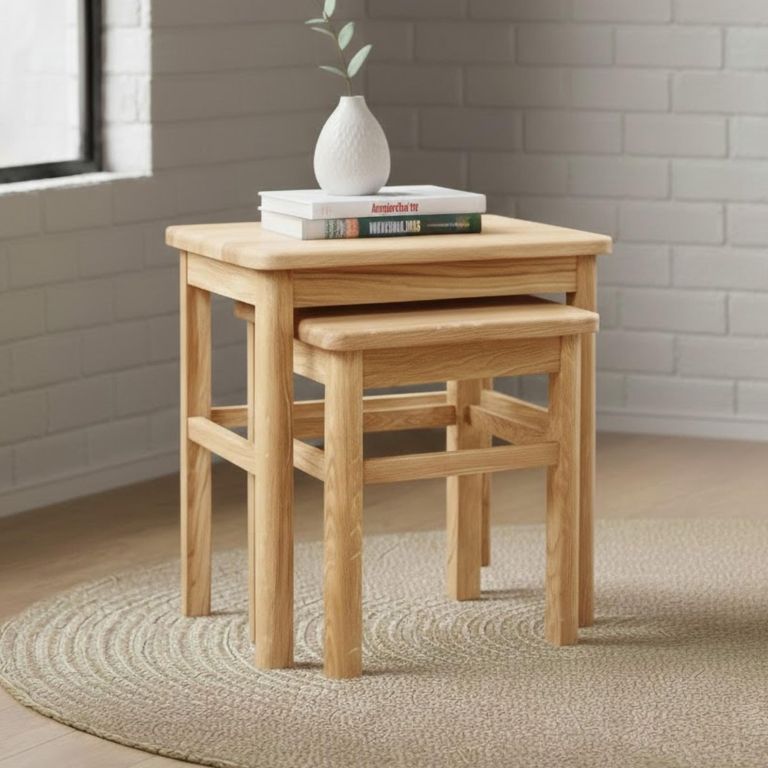 Sorento Nest of Tables - Oak