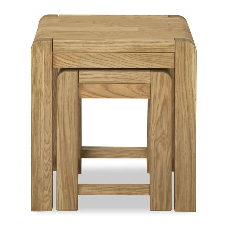 Bergen Nest of 2 Tables - Oak