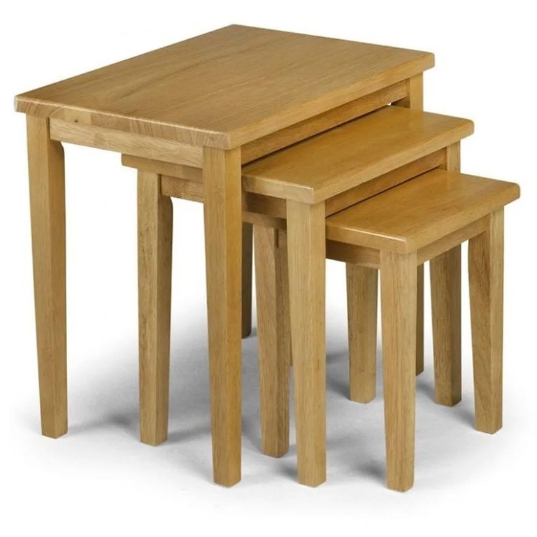 Cleo Nest of Tables - Set of 3 - Oak