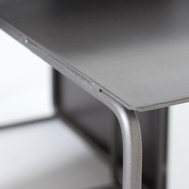 Gumbiro Nest of Tables - Grey Metal - Set of 3