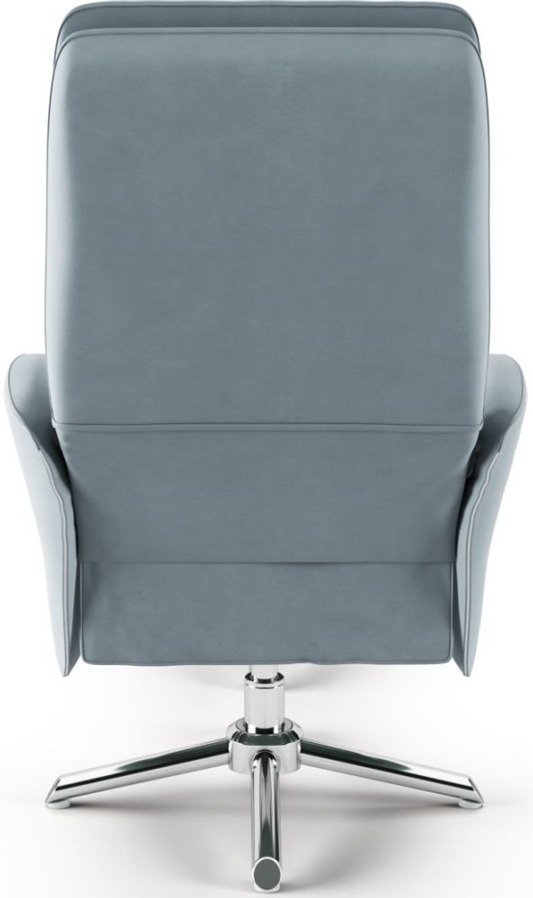 Anne Taupe Fabric Office Chair