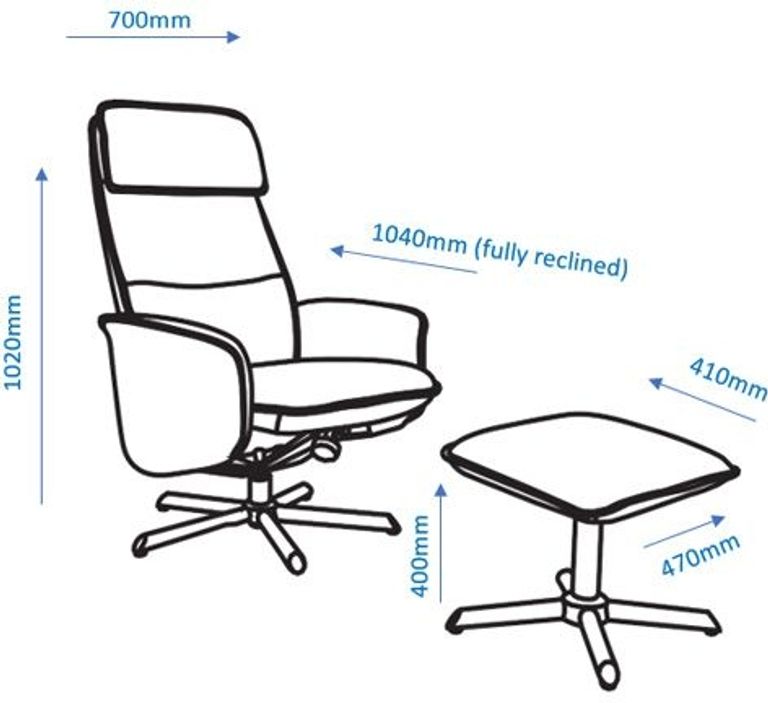 Anne Taupe Fabric Office Chair