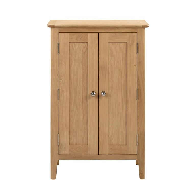 Cotswold Shoe Cupboard - 2 Door - Oak