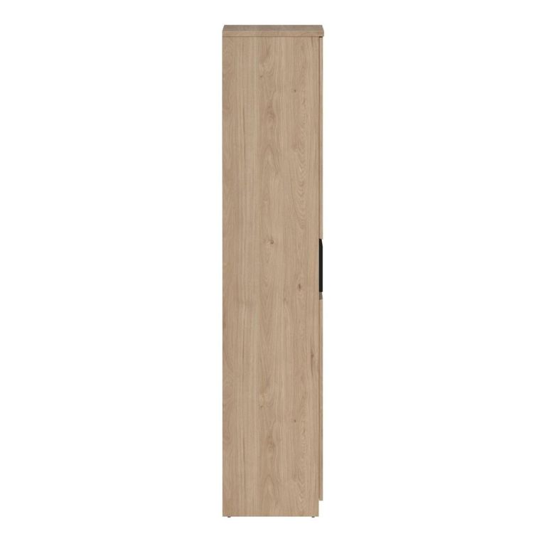 Naia Shoe Cupboard - Large - Oak and Black