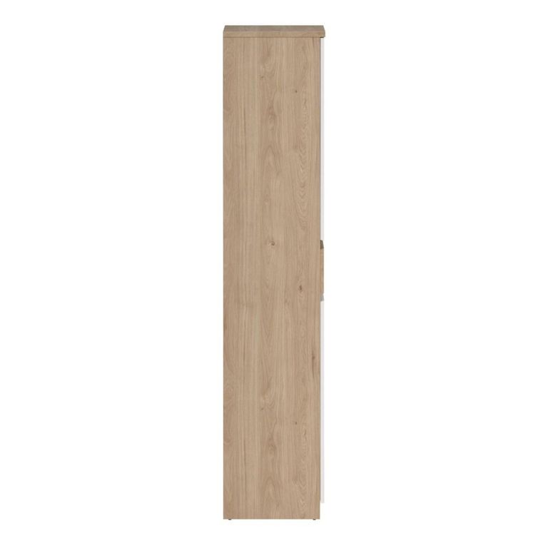 Naia Shoe Cupboard - Large - Oak and White
