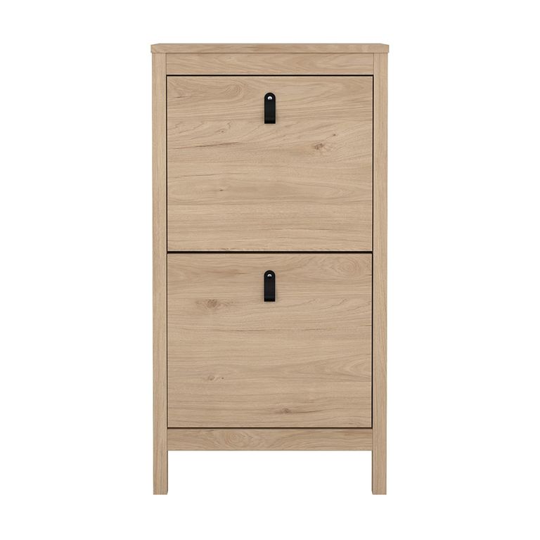 Barcelona Shoe Cabinet - 2 Door - Jackson Hickory Oak