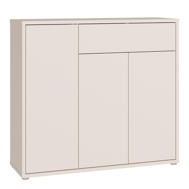 Alice Springs Shoe Cabinet - 3 Door - 1 Drawer - Sand