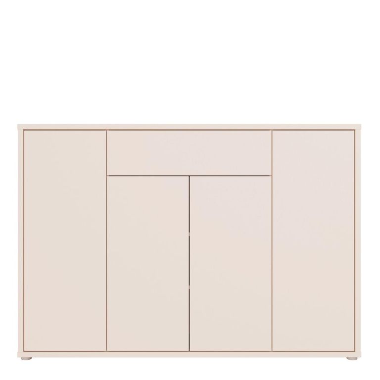 Alice Springs Shoe Cabinet - 4 Door - 1 Drawer - Sand