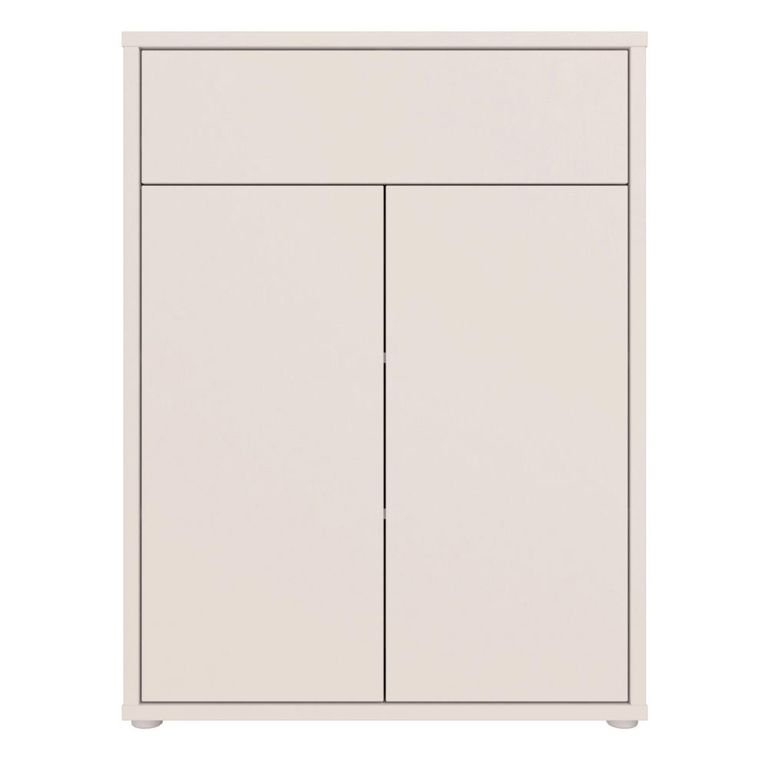 Alice Springs Shoe Cabinet - 2 Door - 1 Drawer - Compact - Sand