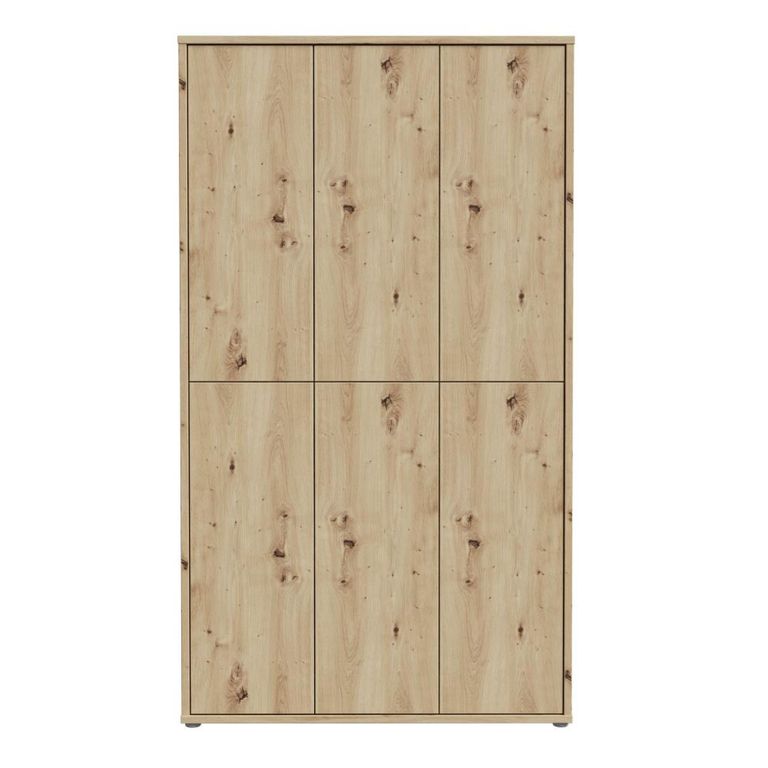 Alice Springs Shoe Cabinet - 6 Door - Artisan Oak