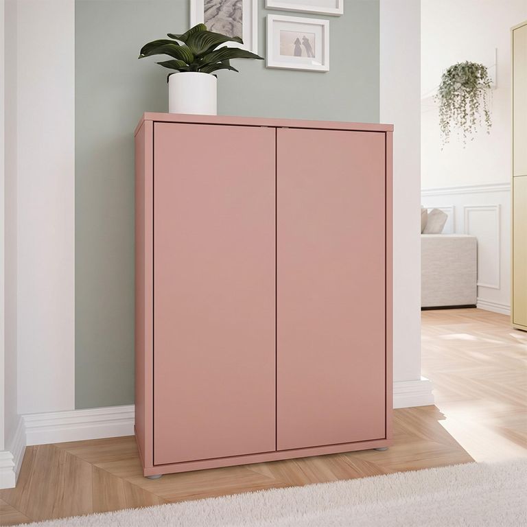 Alice Springs Shoe Cabinet - 2 Door - Terracotta